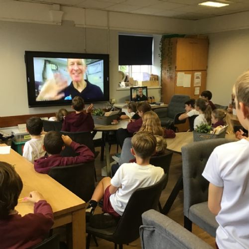 Live lesson with Tim Peake